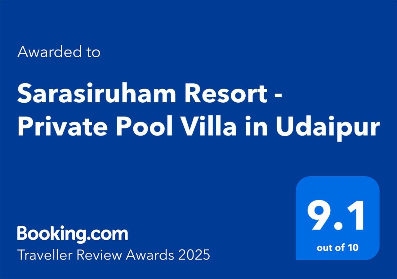 Sarasiruham Resort - Private Pool Villa in Udaipur Esterno foto